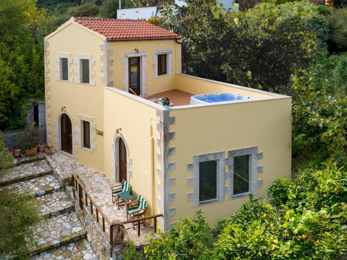 Makhairoí Villa Erontas - Private Heated Jacuzzi מראה חיצוני תמונה