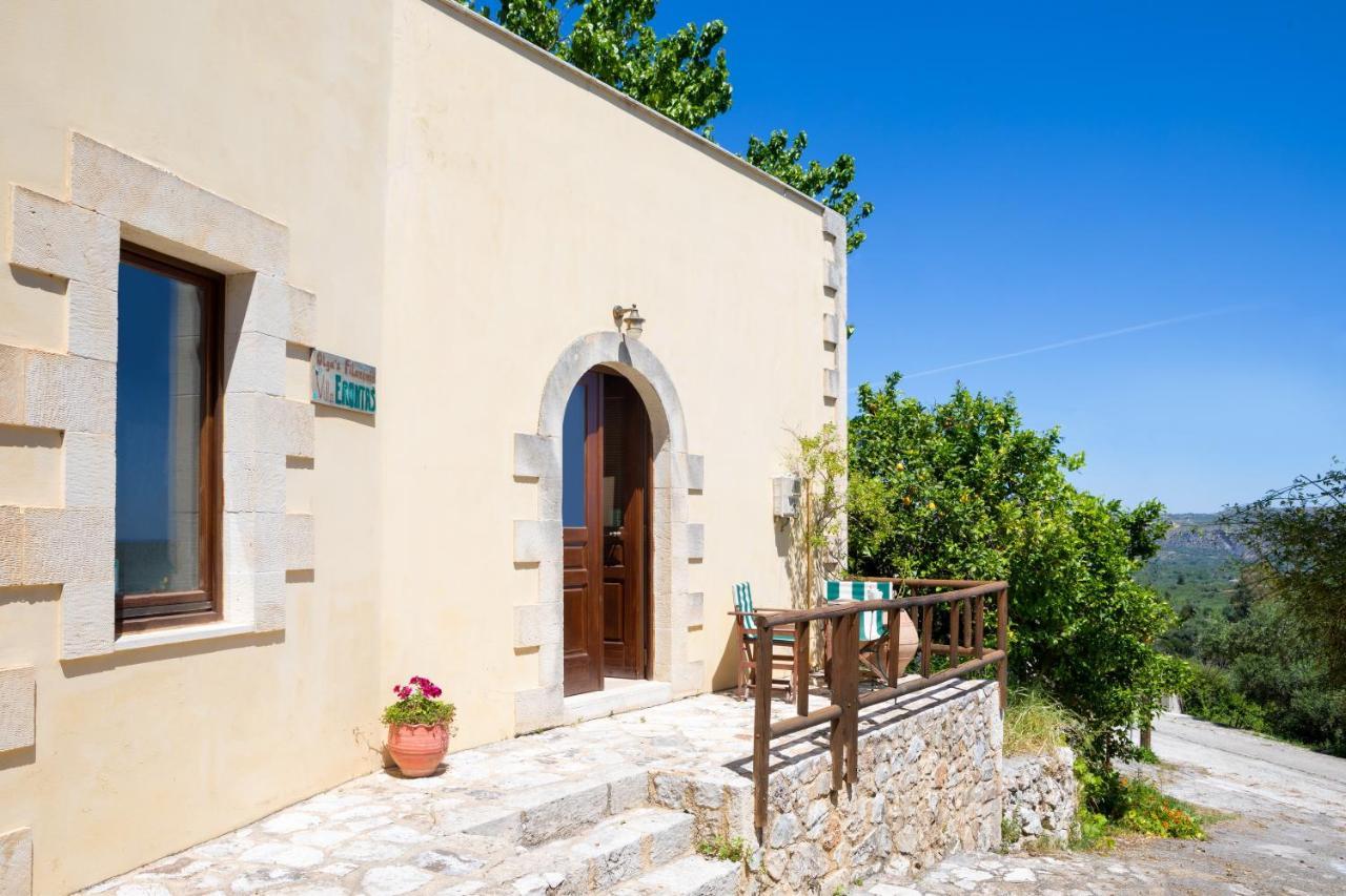 Makhairoí Villa Erontas - Private Heated Jacuzzi מראה חיצוני תמונה